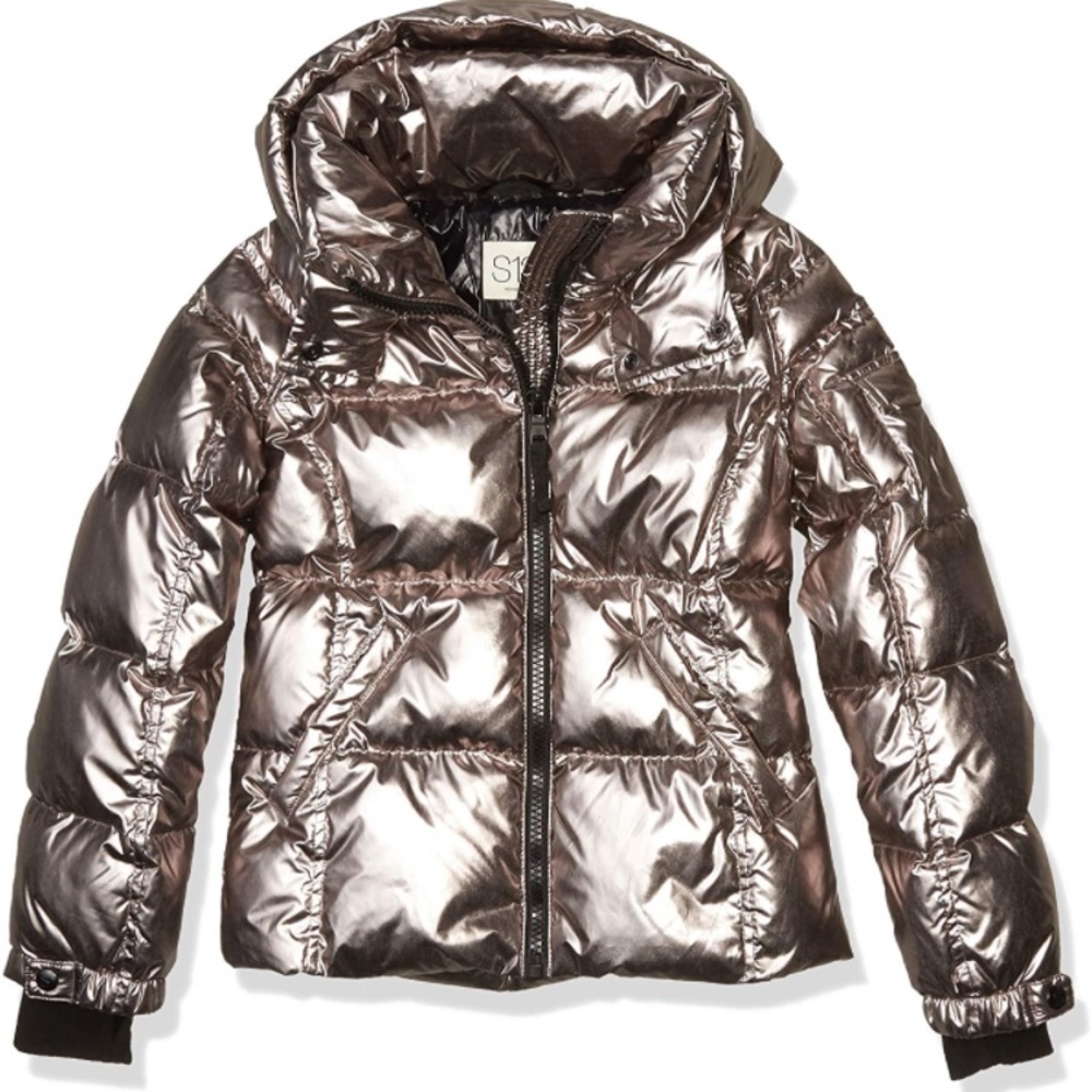 SAM S13 Girls Silver Puffer Perfect Condition
